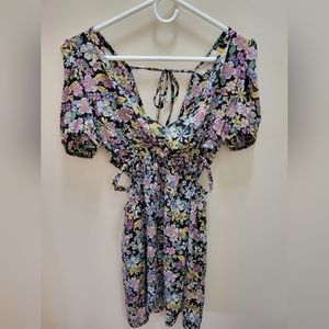 NWT! NO COMMENT Junior's Cut-out Dress